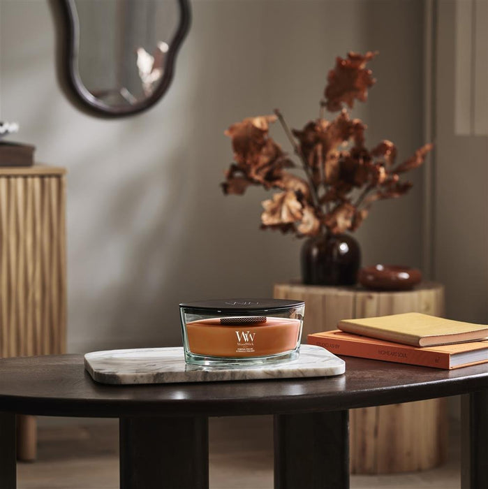 EAN 5038581178851 - WoodWick Pumpkin Praline vela Elipse Calabaza Marrón 1 pieza(s) imagen 2