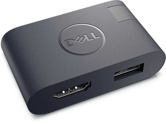 EAN 5715063226889 - DELL DA20 adaptador de cable de vídeo USB Tipo C HDMI + USB Negro imagen 1