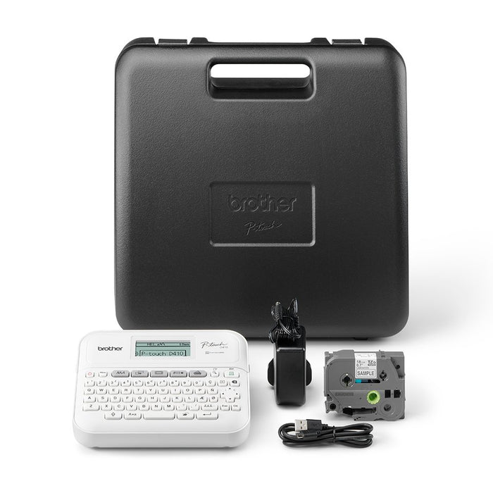 EAN 4977766823524 - Brother PT-D410VP impresora de etiquetas ZINK (Zero-Ink) 180 x 180 DPI Alámbrico TZe QWERTY imagen 10