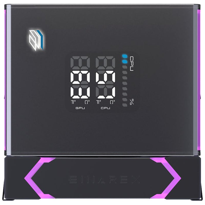 EAN 6977277369595 - Einarex EXAC-GL-300-R-B sistema de refrigeración para ordenador Procesador Refrigerador de aire 12 cm Neg imagen 11