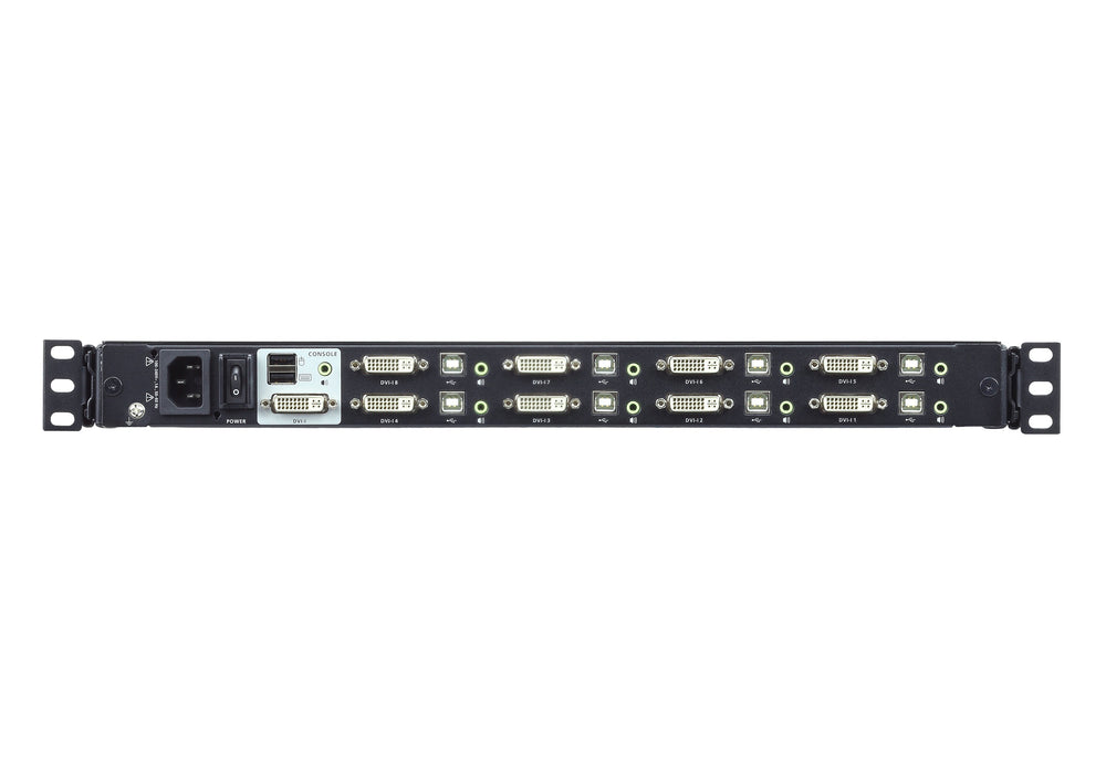 EAN 4719264643804 - ATEN CL6708MW-ATA-AG consola de rack 43,9 cm (17.3") 1920 x 1080 Pixeles Metal, Plástico Negro 1U imagen 3
