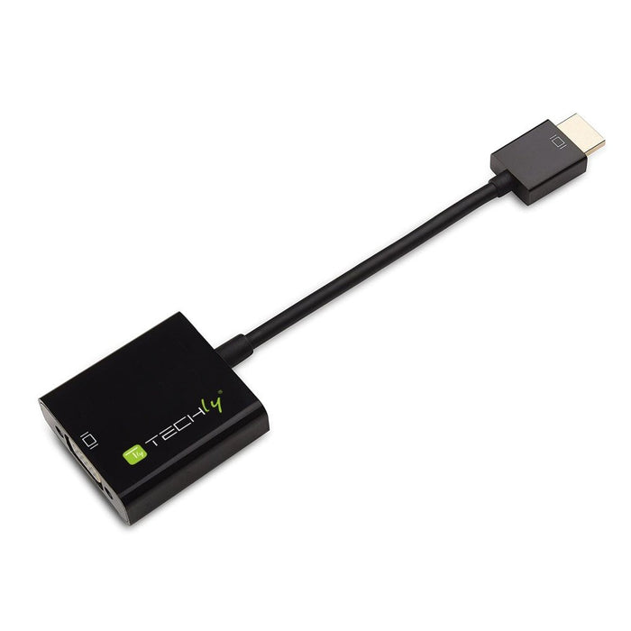 EAN 8057685302921 - Techly IDATA HDMI-VGA4 adaptador de cable de vídeo VGA (D-Sub) HDMI Type C (Mini) Negro imagen 10