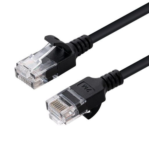 EAN 5704174044949 - Microconnect V-UTP6A05S-SLIM cable de red Negro 5 m Cat6a U/UTP (UTP) imagen 1