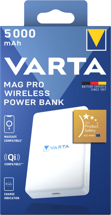 EAN 4008496082803 - Varta Mag Pro Wireless 5000 Polímero de litio 5000 mAh Blanco imagen 8