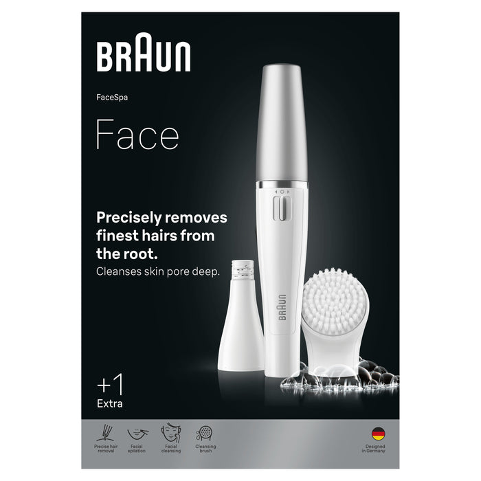 EAN 8006530193658 - Braun Gesichtsepilierer Face 810 Blanco, Plata imagen 6