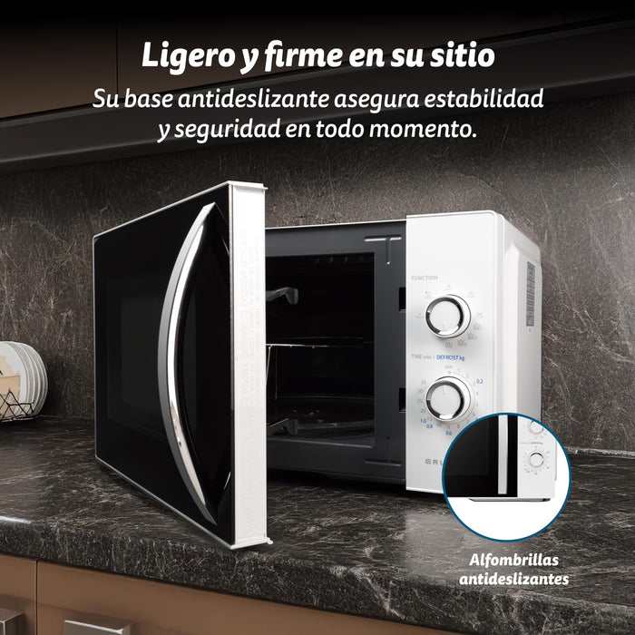 EAN 8426156018713 - Grunkel MWG-25MG Blanco Microondas con grill Encimera 25 L 800 W imagen 8