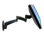 EAN 0698833010619 - Ergotron 200 Series Wall Mount Arm, 2 Extensions 61 cm (24") Pared Negro imagen 1