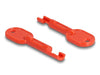 EAN 4043619209293 - DeLOCK 20929 bloqueador de puerto Bloqueador de puerto + clave RJ-45 Rojo Plástico 11 pieza(s) imagen 3