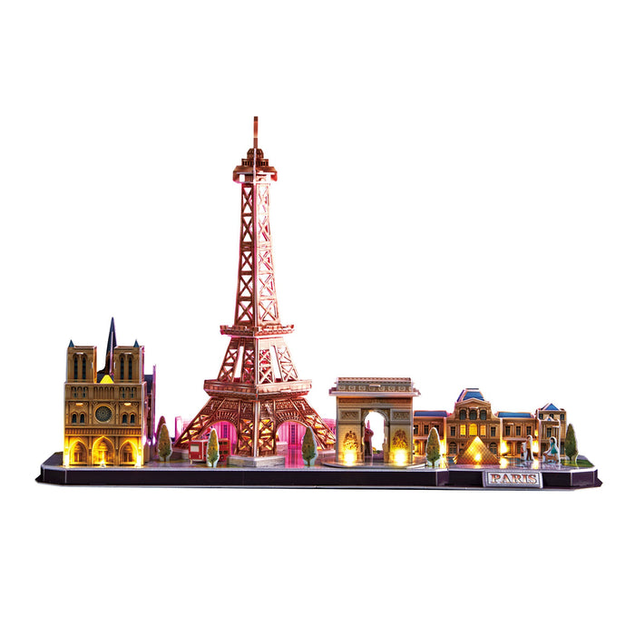 EAN 6944588205256 - CubicFun Paris LED Puzle 3D 115 pieza(s) Edificios imagen 2