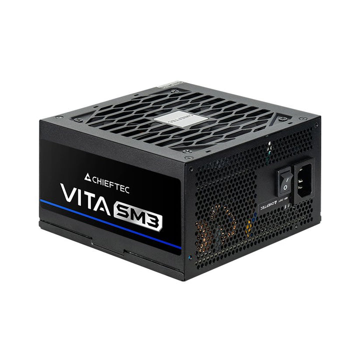EAN 0753263079244 - Chieftec Vita BPX-650-C unidad de fuente de alimentación 650 W 20+4 pin ATX ATX Negro imagen 4