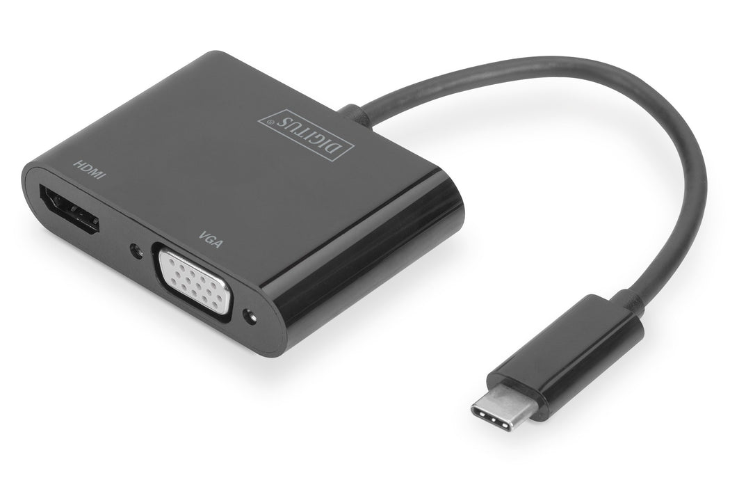EAN 4016032451525 - Digitus DA-70858 Adaptador gráfico USB 4096 x 2160 Pixeles Negro imagen 1
