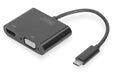 EAN 4016032451525 - Digitus DA-70858 Adaptador gráfico USB 4096 x 2160 Pixeles Negro imagen 1