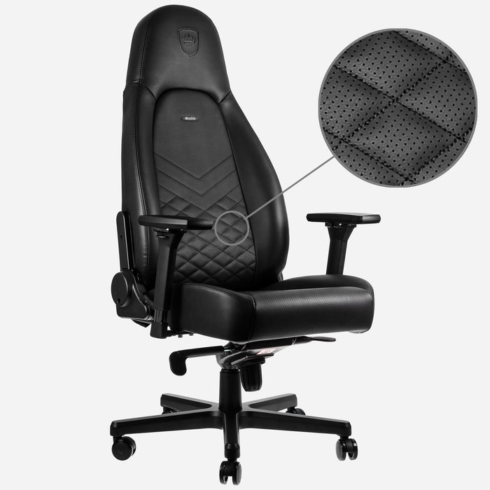 EAN 4251442501075 - noblechairs Icon Asiento acolchado Negro imagen 1