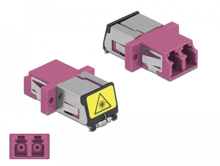 EAN 4043619869015 - DeLOCK 86901 adaptador de fibra óptica LC/LC 1 pieza(s) imagen 3