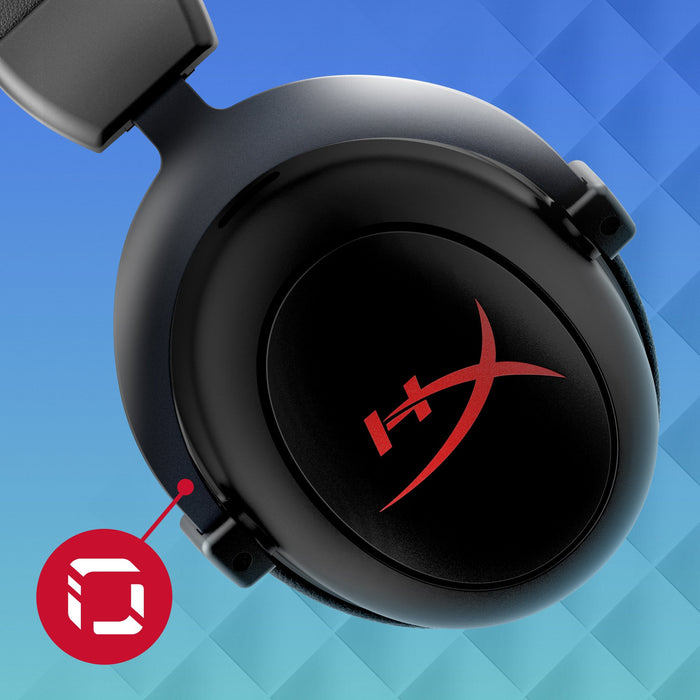 EAN 0196786709388 - HyperX Cloud II Core Wireless GAM HEADSET Inalámbrico y alámbrico Diadema Juego Negro imagen 9