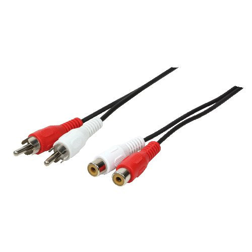 EAN 4052792008715 - LogiLink 2xRCA - 2xRCA, 5m cable de audio Negro imagen 1