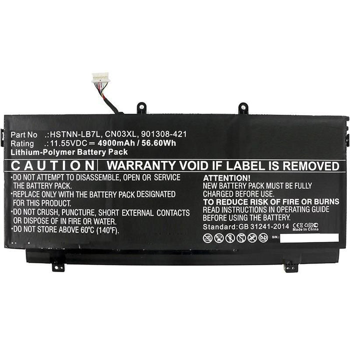 EAN 5706998638809 - CoreParts MBXHP-BA0111 refacción para laptop Batería imagen 1