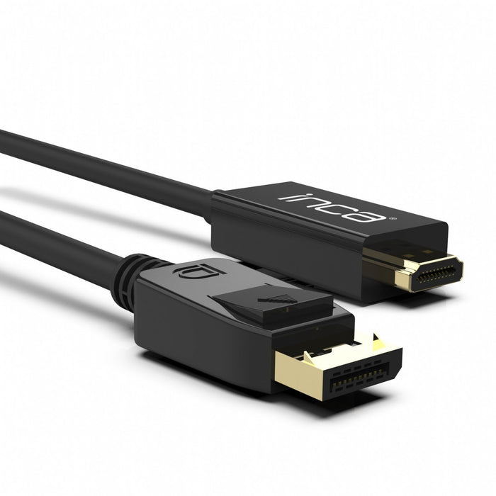 EAN 8697980470026 - Inca IDPH-18T adaptador de cable de vídeo 1,8 m DisplayPort HDMI tipo A (Estándar) Negro imagen 4
