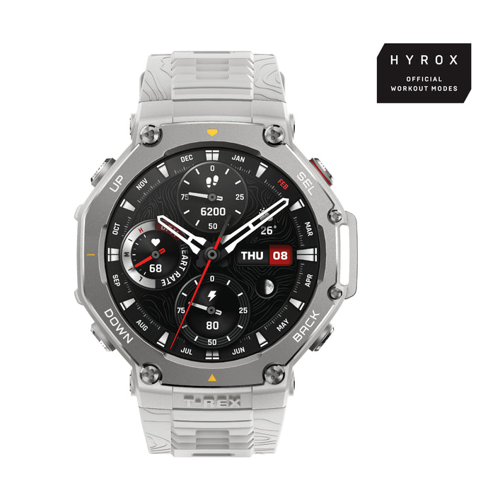 EAN 6970100377804 - Amazfit T-Rex 3 3,81 cm (1.5") AMOLED Digital 480 x 480 Pixeles Pantalla táctil Acero inoxidable GPS (sat imagen 1