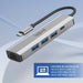 EAN 8435364320181 - iggual IGG320181 hub de interfaz USB 3.2 Gen 1 (3.1 Gen 1) Type-A 5000 Mbit/s Gris imagen 3