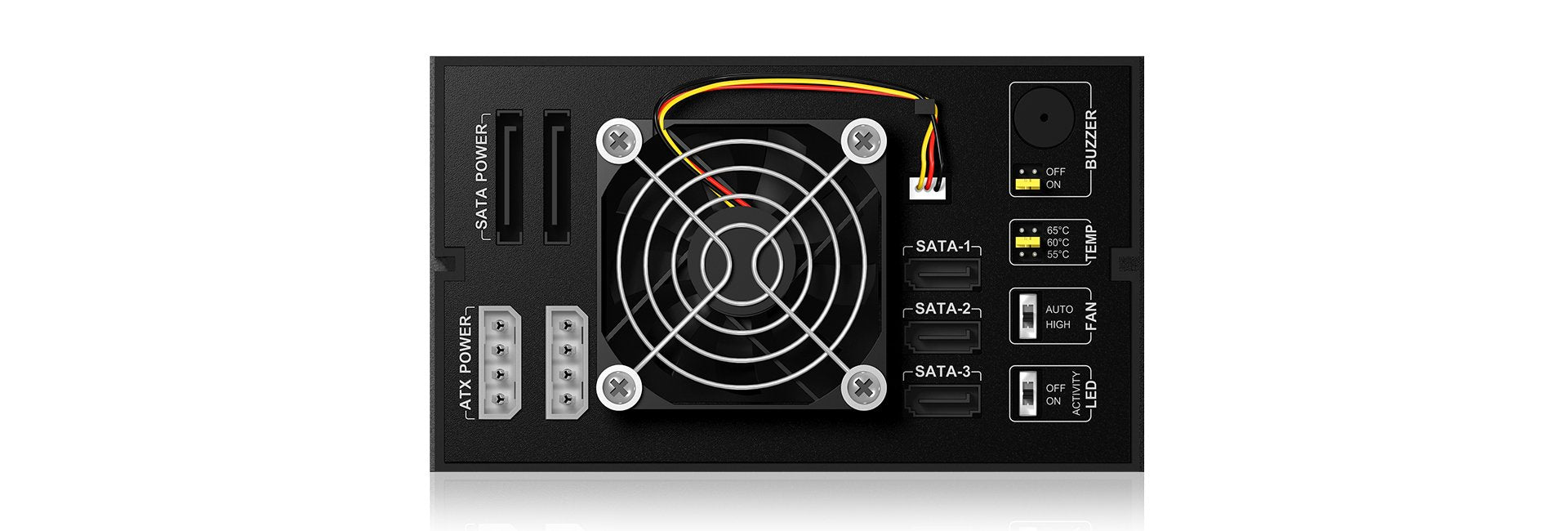 EAN 4250078161394 - ICY BOX IB-563SSK 2x 5,25" Bandeja para disco duro Negro imagen 7