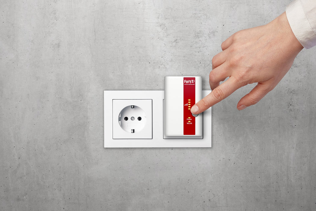 EAN 4056324496353 - WLAN FRITZ! Repeater 310 International 300 Mbit/s Blanco imagen 5