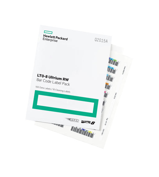 EAN 0190017219189 - HPE LTO-8 Ultrium RW Bar Code Label Pack imagen 1