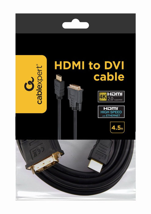 EAN 8716309043465 - Gembird 5m, HDMI/DVI, M/M DVI-D Negro imagen 2