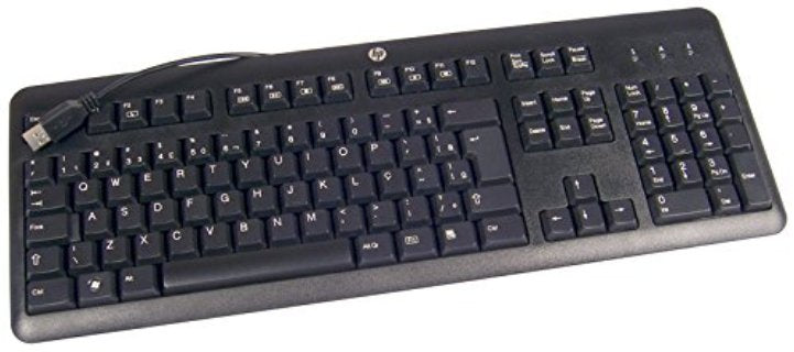 EAN 5711783252542 - HP 672647-063 teclado Oficina USB Italiano Negro imagen 1