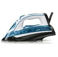 EAN 8432406180130 - Black & Decker BXIR2402E plancha Plancha vapor-seco 2400 W Azul, Blanco imagen 1