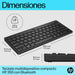 EAN 0196548515813 - HP 350 BLK Compact Multi-Device Keyboard teclado Hogar Negro imagen 5