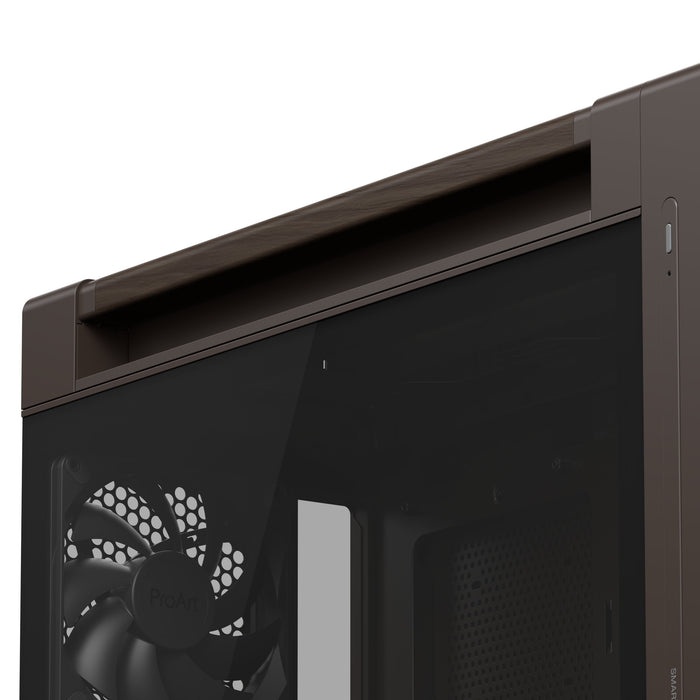 EAN 4711636014328 - ASUS ProArt PA602 Wood Edition Retro Brown - Tempered Glass Panel Midi Tower Marrón imagen 14