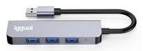 EAN 8435364319246 - iggual IGG319246 hub de interfaz USB 3.2 Gen 1 (3.1 Gen 1) Type-C 5000 Mbit/s Plata imagen 13