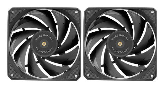 EAN 8435693106555 - Mars Gaming MF-NCLX2 Carcasa del ordenador Ventilador 12 cm 2 pieza(s) imagen 1