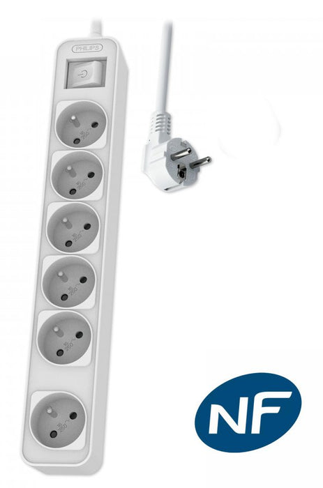 EAN 4895229151826 - MCL CHP2164WB/19 base múltiple 3 m 6 salidas AC Interior Blanco imagen 1