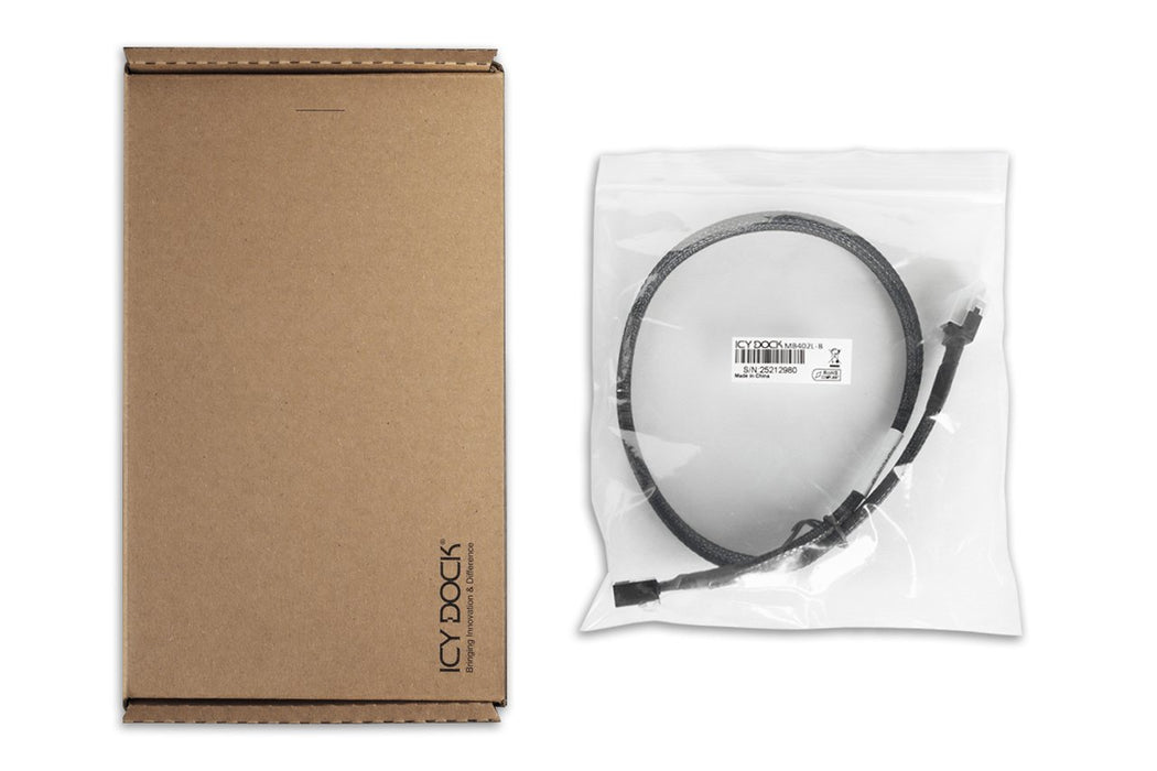 EAN 4713227446815 - Icy Dock MB402L-B accesorio y pieza para dispositivo de almacenamiento de datos Cable imagen 4