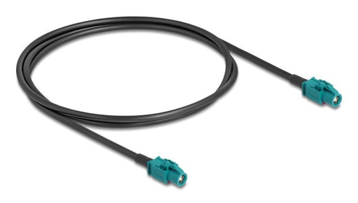 EAN 4043619906802 - DeLOCK 90680 cable coaxial 1 m HSD Z Negro, Azul imagen 1