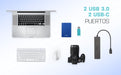 EAN 8595611703904 - i-tec Metal C31HUBMETAL2A2C hub de interfaz USB 3.2 Gen 1 (3.1 Gen 1) Type-C 10000 Mbit/s Negro imagen 9