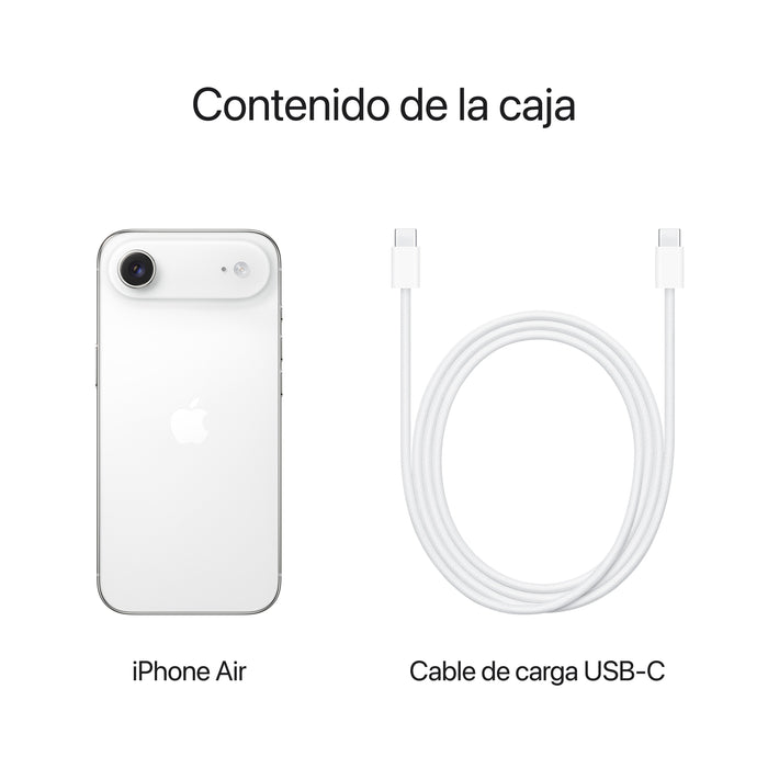 EAN 195950624380 - Apple iPhone Air 16,5 cm (6.5") SIM doble iOS 26 5G USB Tipo C 1 TB Blanco imagen 8