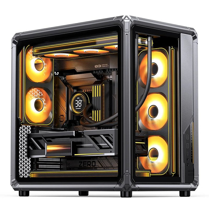 EAN 6970620555539 - Jonsbo X400 Gray Torre Negro imagen 6