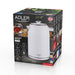 EAN 5903887805094 - Adler AD 1341 tetera eléctrica 1,7 L 2200 W Blanco imagen 9