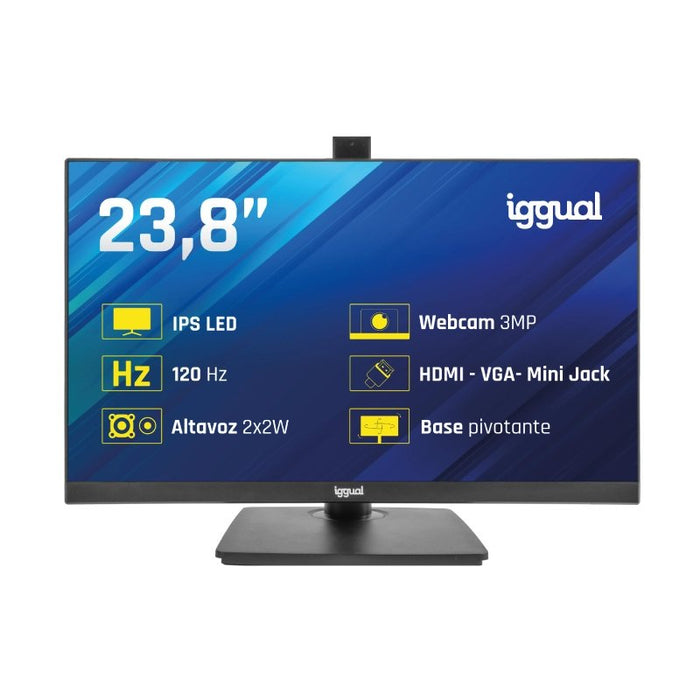 EAN 8435364320020 - iggual ML24WC pantalla para PC 60,5 cm (23.8") 1920 x 1080 Pixeles Full HD LED Negro imagen 18