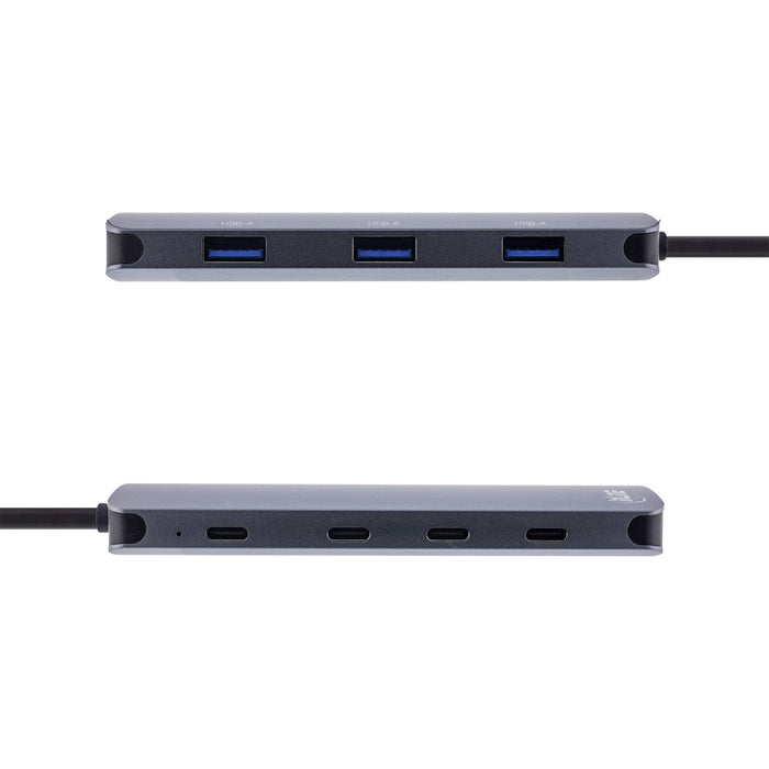 EAN 4043718312191 - InLine 35392C hub de interfaz USB Tipo C 10000 Mbit/s Gris imagen 3