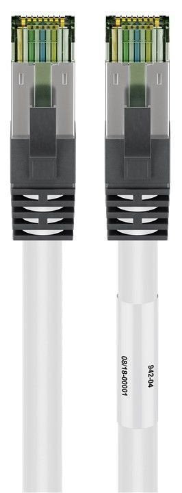 EAN 4040849551222 - Goobay 55122 cable de red Blanco 0,25 m Cat8.1 S/FTP (S-STP) imagen 1