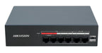 EAN 6942160490120 - Hikvision DS-XS06-P switch No administrado Fast Ethernet (10/100) Energía sobre Ethernet (PoE) imagen 1