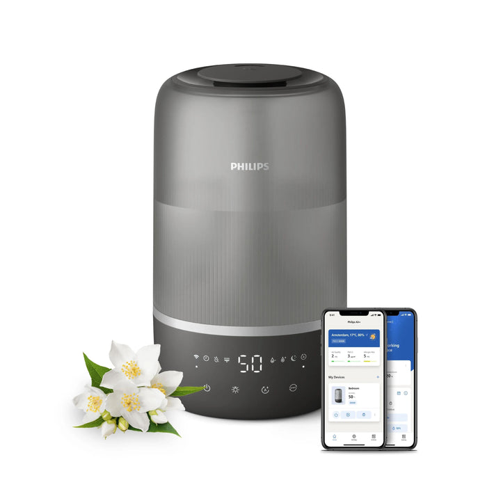 EAN 8720389048913 - Philips 1000 series HU1510/03 humidificador Ultrasónica 3 L Plata 19,6 W imagen 1