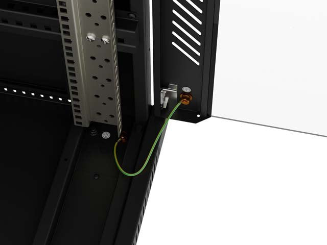 EAN 5901969448283 - Lanberg FF01-6818-12B armario rack 18U Rack o bastidor independiente Negro imagen 11