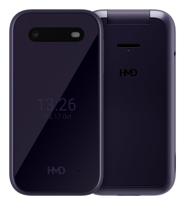 EAN 6438409102461 - HMD 2660 Flip 7,11 cm (2.8") 123 g Violeta Característica del teléfono imagen 2