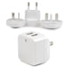 EAN 0065030860673 - StarTech.com USB2PACWH cargador de dispositivo móvil Smartphone, Tableta Corriente alterna Interior imagen 5