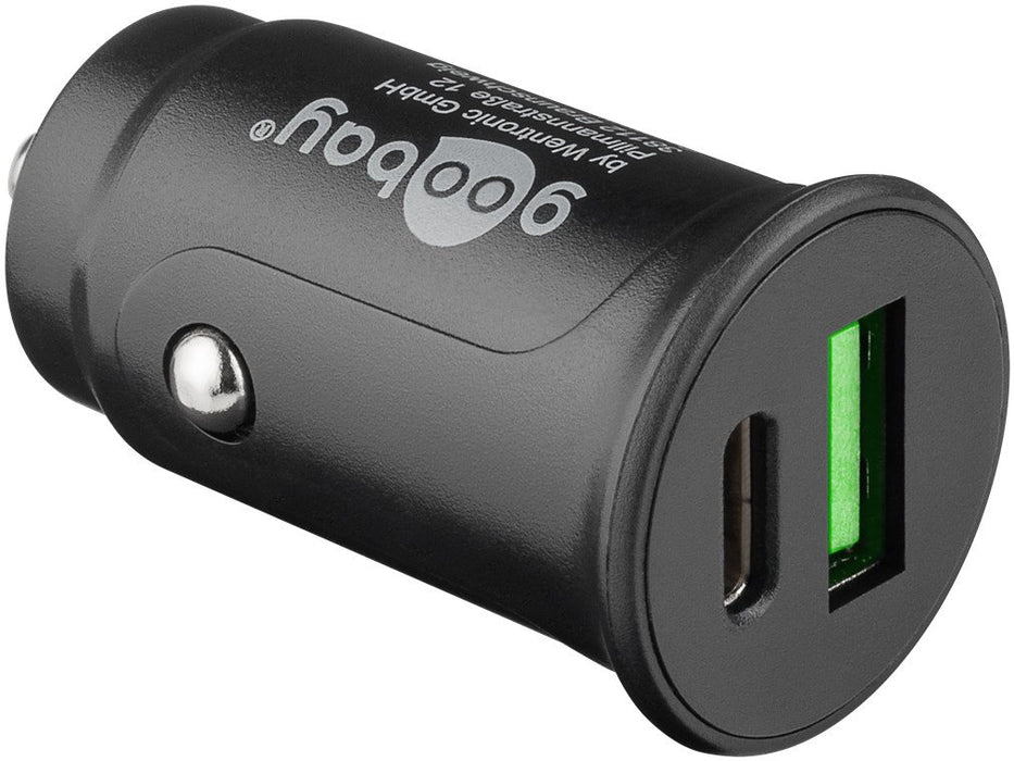 EAN 4040849595219 - Goobay 59521 cargador de dispositivo móvil Universal Negro Encendedor de cigarrillos Carga rápida Auto imagen 2